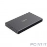 Gembird EE2-U3S-55 Внешний корпус 2.5" чёрный, USB 3.0, SATA, до 2 Тб, алюминий