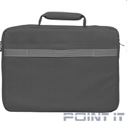 Сумка SUMDEX PON-301(GP)-1 {нейлон, серая до 15,6"}