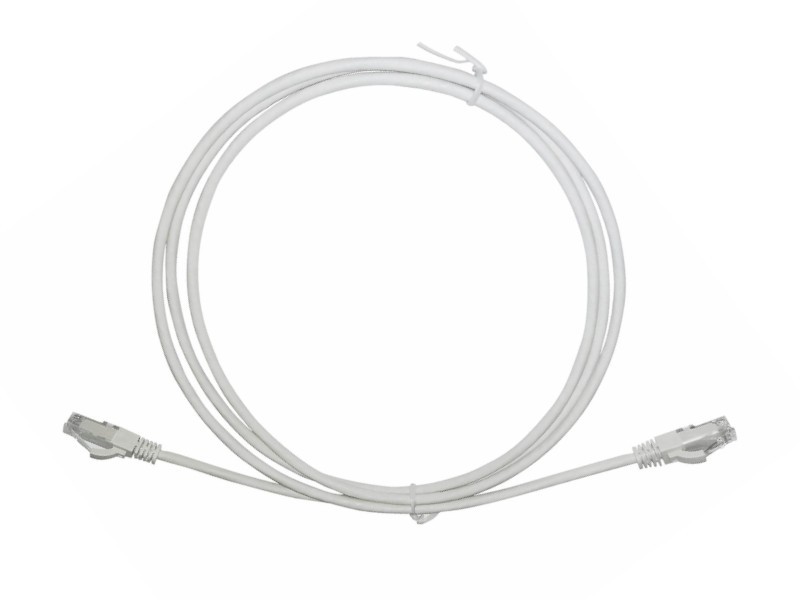 Патч-корд UTP4 cat.6, 2.0м, литой коннектор, серый, LSZH, NETKO Expert CKC