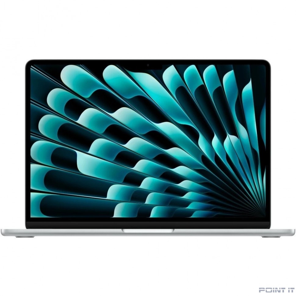 Ноутбук Apple MacBook Air 13-inch 2025 [MW0W3HN/A] (КЛАВ.РУС.ГРАВ.) M4 chip with 10-core CPU and 8-core GPU, 16GB, 256GB SSD - Silver