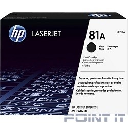 HP CF281A Картридж, Black {LJ ENTERPRISE MFP M630, (10500стр.)}