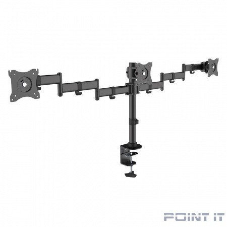 Arm Media LCD-T15 черный 15"-32" макс.30кг настольный поворот и наклон верт.перемещ.