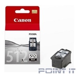 Canon PG-512Bk 2969B007 Картридж для PIXMA MP240, 260, 480, Черный, 401 стр.