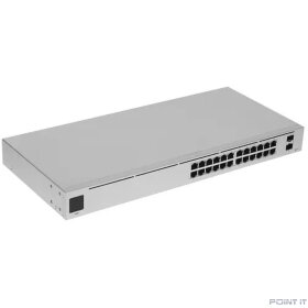UBIQUITI USW-24 Коммутатор в стойку, 24х 1G RJ45, 2х SFP