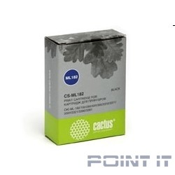 CACTUS ML182 Картридж матричный (CS-ML182) для OKI ML-182/192/280/320/390/3310/3311/3320/3321/3390/3391, ресурс 2 000 000 зн.black