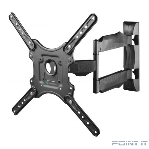 ONKRON M4 чёрный Для телевизоров диагональю 32"-55" Максимальная нагрузка: 35 кг VESA: 100x100, 200x100, 200x200, 200x300, 200x400, 300x200, 300x300, 300x400, 400x200, 400x300, 400x400 мм