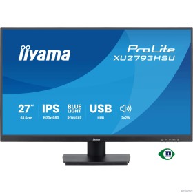 Монитор LCD IIYAMA 27'' XU2793HSU-B7 {IPS 1920х1080 100Hz 1ms 8bit(6bit+FRC) 300cd 178/178 1300:1 HDMI2.0 DisplayPort1.2 2xUSB2.0 2x2W 2x2W VESA}