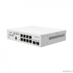 MikroTik CSS610-8G-2S+IN Cloud Smart Switch Коммутатор L2 8x1Gbit, 2SFP+, настольный корпус