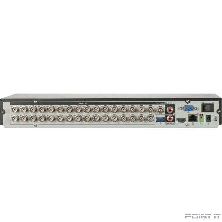 DAHUA DH-XVR5232AN-I3 32-канальный HDCVI-видеорегистратор с FR, видеоаналитика, до 32 IP каналов до 6Мп 2 SATA III до 10Тбайт