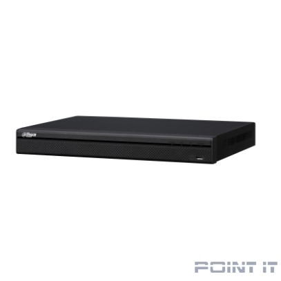 DAHUA DHI-NVR4208-8P-4KS2/L 8-канальный IP-видеорегистратор с PoE, 4K и H.265+, входящий поток до 128Мбит/с, 2 SATA III до 8Тбайт