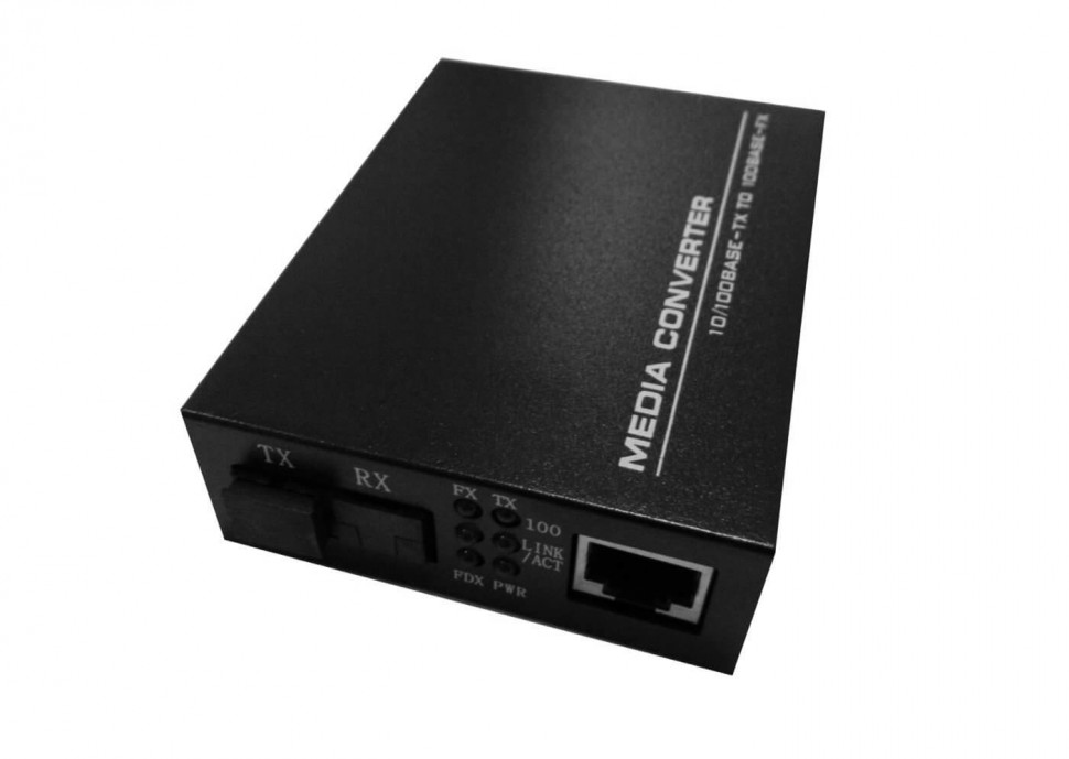 WDM медиаконвертер 10/100Base-TX/100Base-FX, одноволоконный, SM, SC, 1310nm, 20км, K