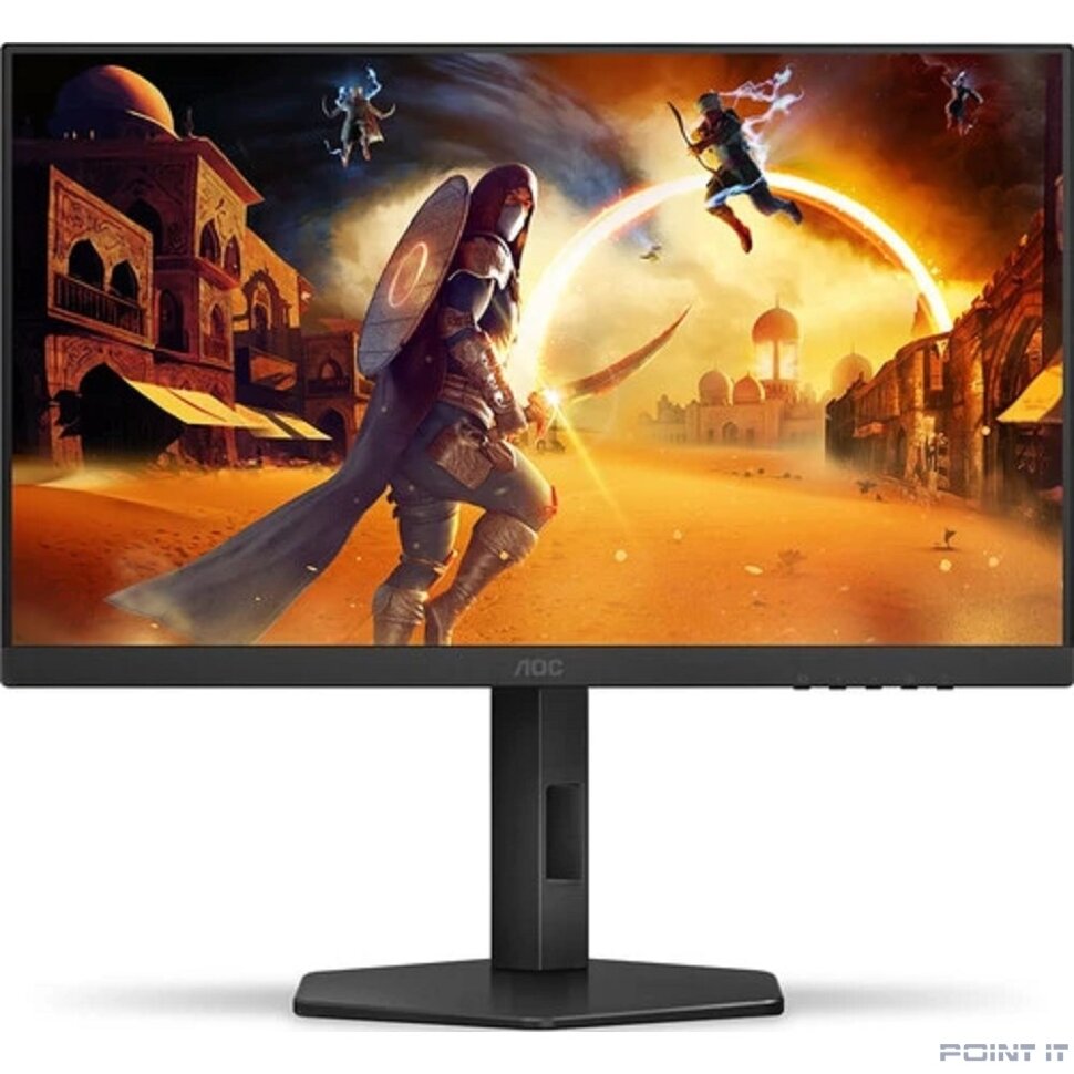 Монитор LCD AOC 27" 27G4HX {IPS 1920x1080 180Hz 1ms 300cd 1000:1 2xHDMI1.4 DisplayPort1.2 USB-C Speakers VESA}