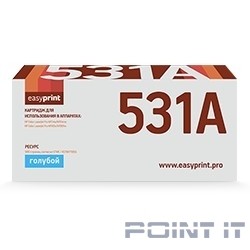 Easyprint CF531A Картридж LH-CF531A для HP CLJ Pro M154a/M154nw/M180n/M180fw (900стр.) голубой, с чипом