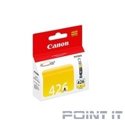 Canon CLI-426Y 4559B001 Картридж для Pixma iP4840/MG5140/5240/6140/8140, Желтый, 446стр.