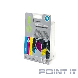 Cactus C6578A Картридж №78 (color) повышенной емкости для HP DeskJet 900/1220C; PhotoSmart P1000/P1100/1215/1218