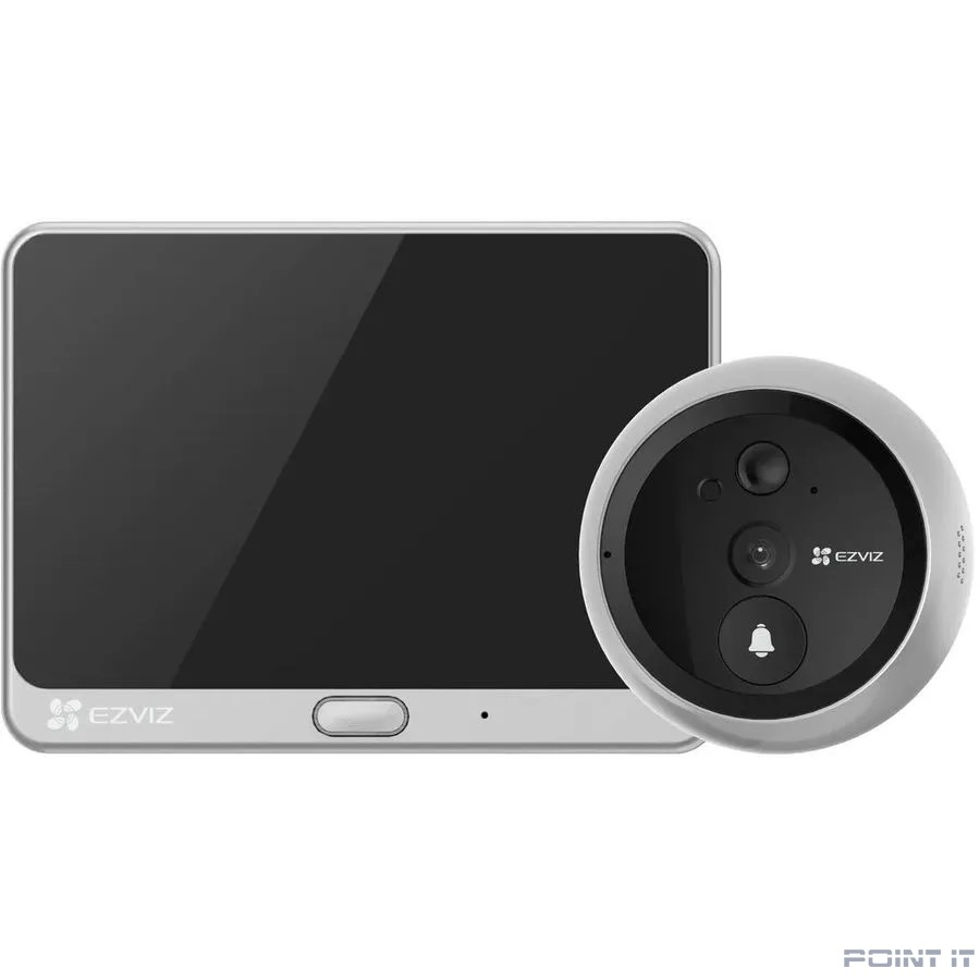 EZVIZ CS-DP2C-A0-6E2WPFBS Видеоглазок серебристый