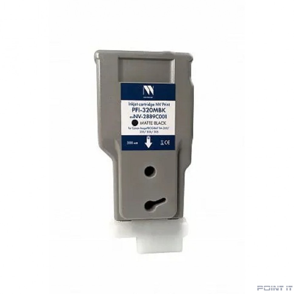 Струйный картридж NV Print PFI-320MBK (NV-2889C001) Matte Black для Canon ImagePROGRAF TM-200/205/300/305 (300 мл)