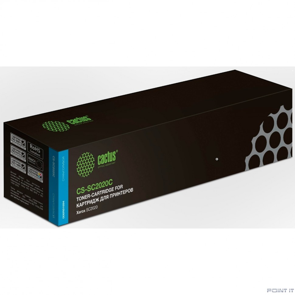 Картридж лазерный Cactus CS-SC2020C 006R01694 голубой (3000стр.) для Xerox DocuCentre SC2020/ SC2020NW