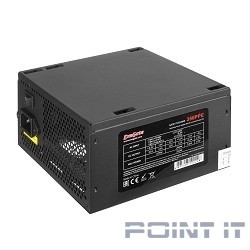 Exegate EX260644RUS Блок питания 650W Exegate 650PPE, ATX, black, APFC, 12cm, 24p+4p, PCI-E, 5*SATA, 3*IDE, FDD