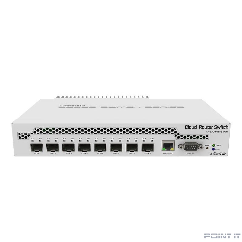Коммутатор 8PORT SFP+ CRS309-1G-8S+IN MIKROTIK