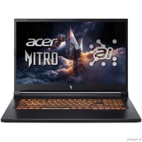 Ноутбук Acer Nitro V 17 AI ANV17-41-R9Q9 [NH.QYVCD.007] Black  17.3&quot; {QHD Ryzen 7 260/ 16Gb /SSD1Tb/ RTX 5060 8Gb/noOs}
