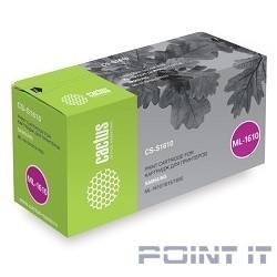 CACTUS ML-1610D2 Картридж (CS-S1610) для принтеров ML-1610/ 1615/ 1650, черный, 2000 стр.