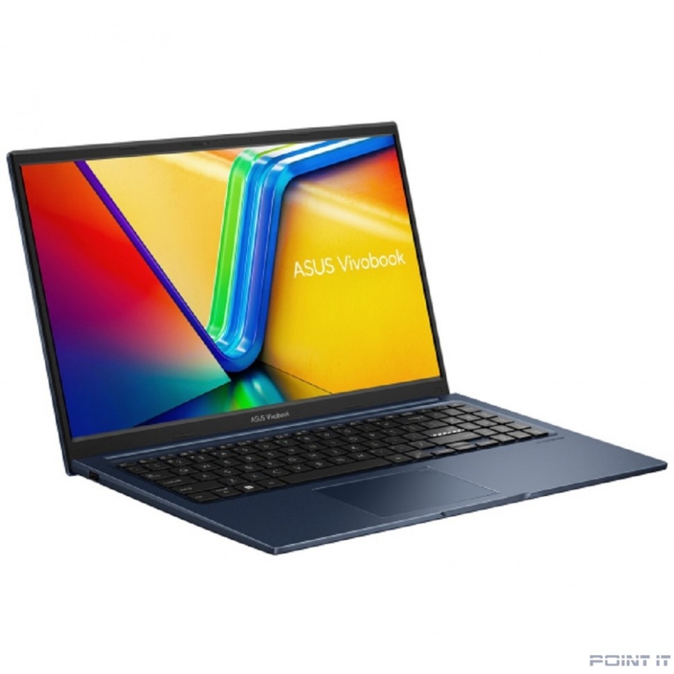 Ноутбук ASUS Vivobook 15 X1504ZA-BQ1164 [90NB1021-M020L0] Quiet Blue 15.6" {FHD i3-1215U/8GB/SSD512GB/Intel UHD/DOS}