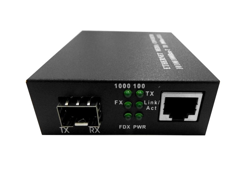 Медиаконвертер под SFP модуль, 1Gbit K