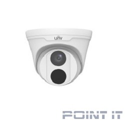 Uniview IPC3618LR3-DPF28-F Видеокамера IP Купольная: фикс. объектив 2.8мм, 8MP, Smart IR 30m, WDR 120dB, Ultra 265/H.265/H.264/MJPEG, Smart функции, IP67