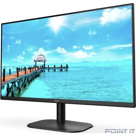 Монитор AOC 27" 27B2QAM Black, 16:9, VA, 1920x1080, 4ms, 250cd, 75Hz, 1xVGA, 1xHDMI, 1xDP,SPK