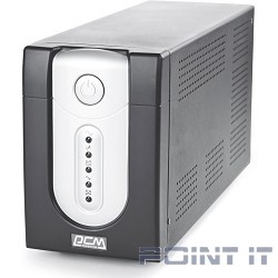 PowerCom Imperial IMP-1500AP ИБП {Line-Interactive, 1500VA / 900W, Tower, 6xIEC-320 С13: 4 с резервным питанием + 2 с фильтрацией, USB} (671479)
