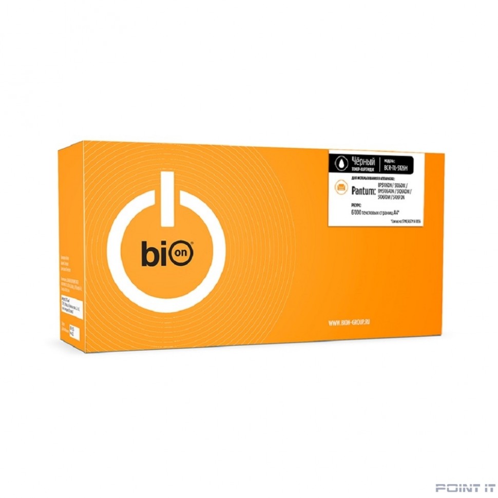 Bion BCR-TL-5126H Картридж TL-5126H для Pantum BP5106DN/5106DW/BM5106ADN/5106ADW/5106FDW/5106FDN (6000 стр.)