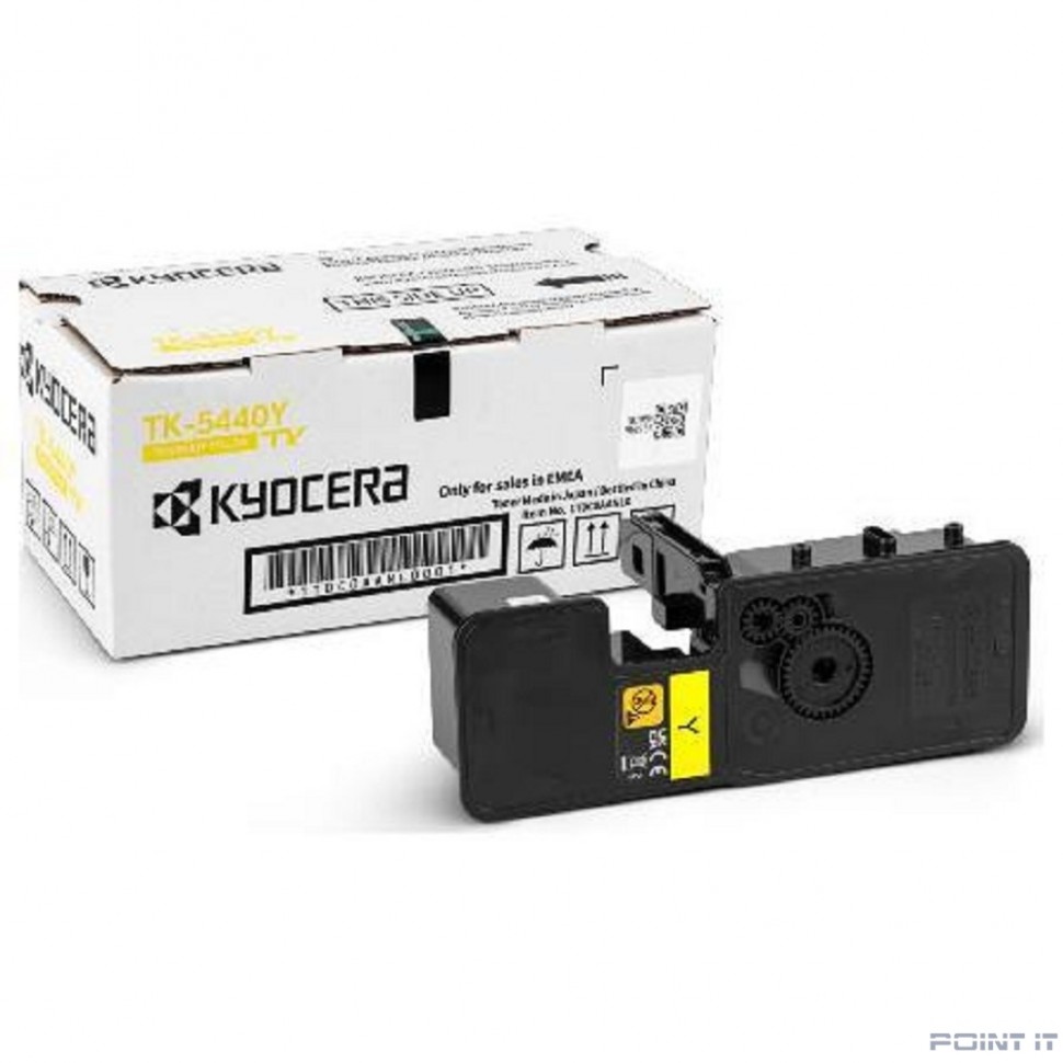 Тонер-картридж Kyocera TK-5440Y 2400 стр. Yellow для PA2100cx/PA2100cwx/MA2100cwx/MA2100cwfx