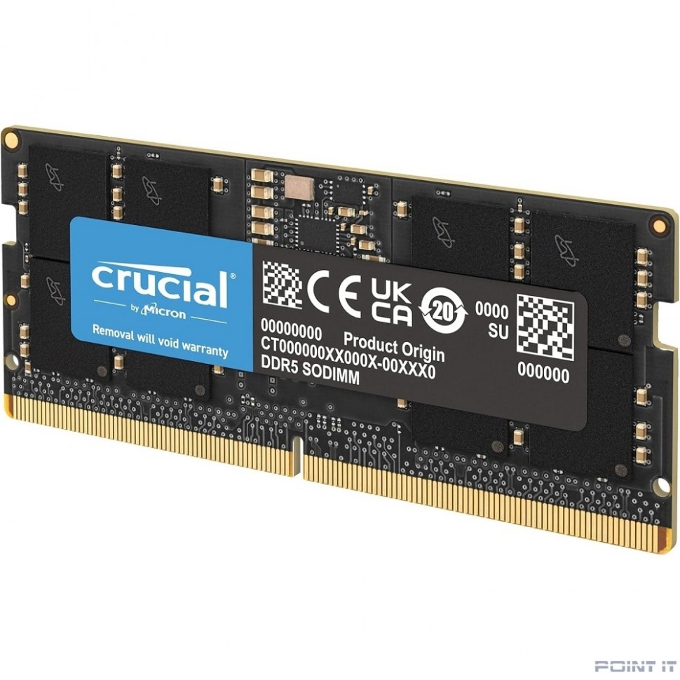 DDR5 Crucial 32Gb 5200MHz CT32G52C42S5 CL42 SO-DIMM