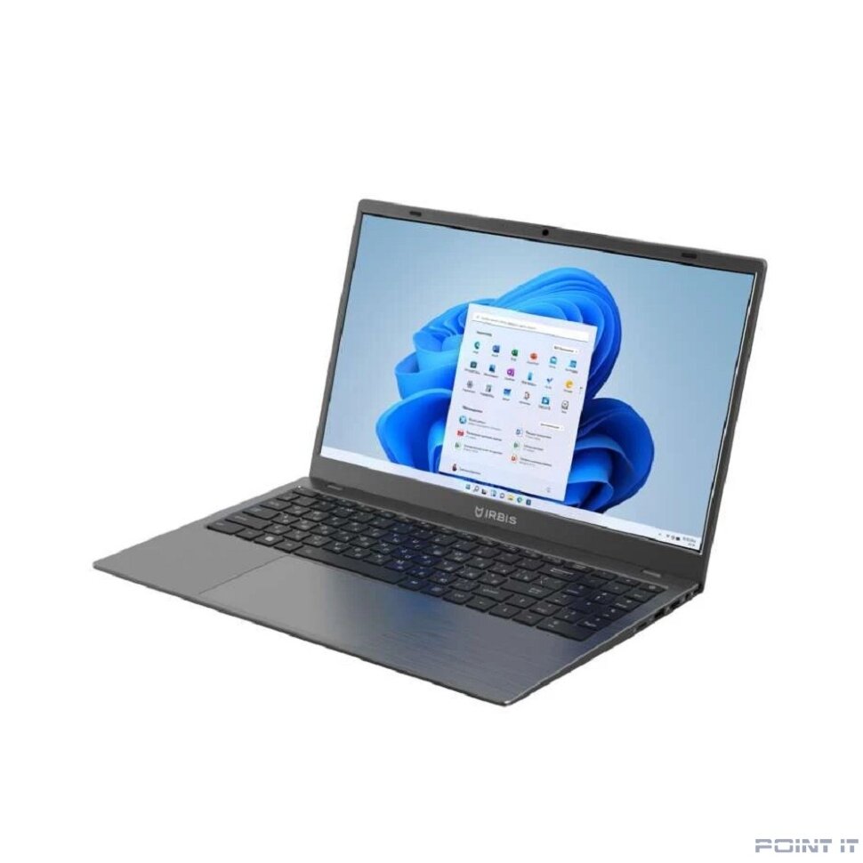 Ноутбук IRBIS 15N Ryzen 5 7640HS ,15.6" FHD (1920x1080) IPS AG,16Gb DDR5-4800(1),512Gb SSD,Wi-Fi 6+BT 5, 75Wh,Metal Case,FPS,Kbd Backlit,TPM 2.0,1.77kg,Black,3y,DOS
