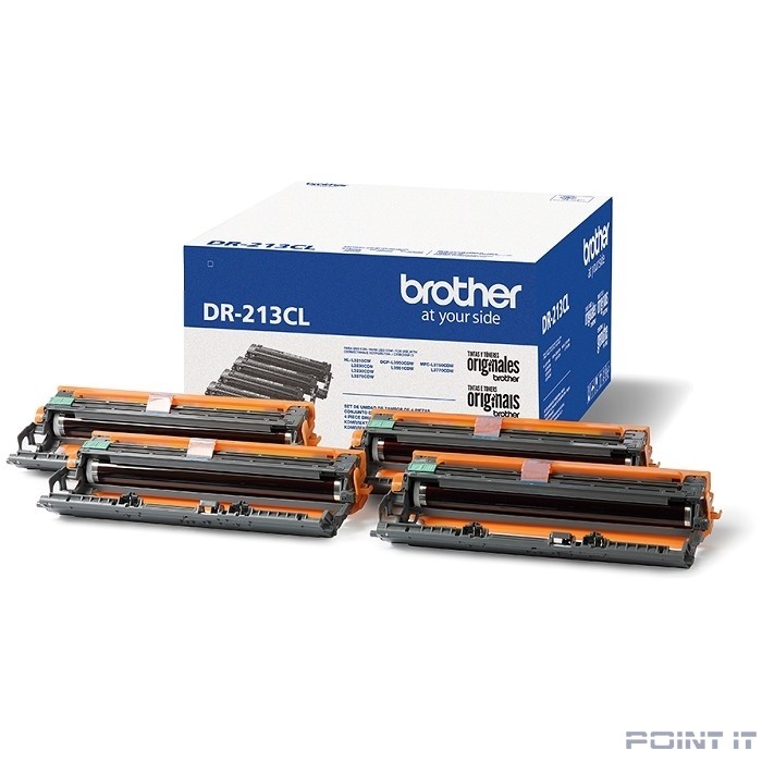 Brother DR213CL Барабан DR-213CL для Brother HLL3230CDW/DCPL3550CDW/MFCL3770CDW (18000стр, комплект 4шт)