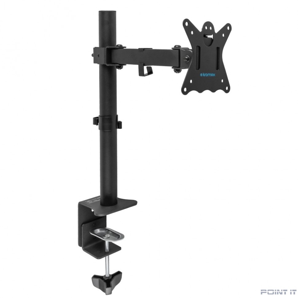 Kromax CASPER-506 черный 10"-34" макс.10кг настольный поворот и наклон