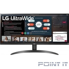 Монитор LCD LG 29" 29WP500-B UltraGear {IPS 2560x1080 75hz 5ms 250cd 1000:1 8bit(6bit+FRC) HDR10 2xHDMI2.0 AudioOut }