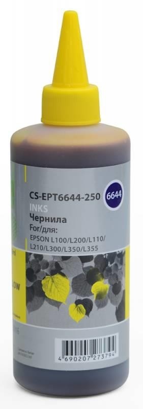 Чернила YELLOW 250ML /L100 CS-EPT6644-250 CACTUS