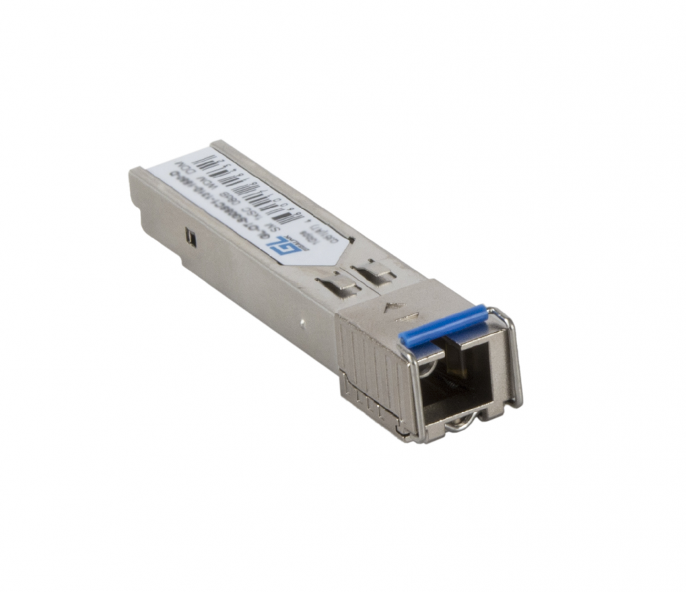 Модуль промышленный GIGALINK SFP, WDM, 1Гбит/c, одно волокно SM, SC, Tx:1490/Rx:1310 нм,DDM, 14 дБ (до 20 км) -40C