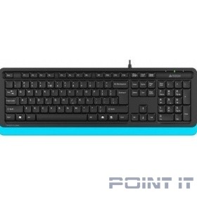 Клавиатура A-4Tech Fstyler FK10 BLUE черный/синий USB [1147528]