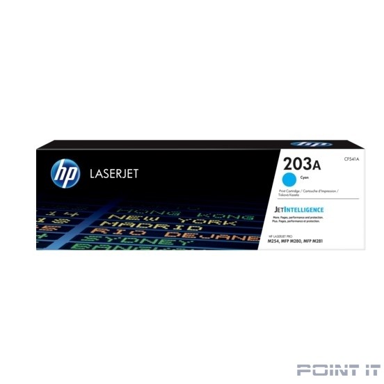 HP CF541A Картридж 203A Cyan {CLJ Pro MFP M254/280/281} (1300 стр)
