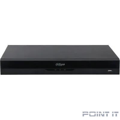 DAHUA DHI-NVR2208-I2 8-канальный IP-видеорегистратор 4K, H.265+, видеоаналитика, входящий поток до 80Мбит/с, 2 SATA III до 10Тбайт