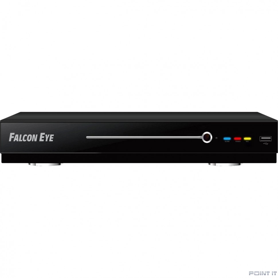 Falcon Eye FE-NVR8216 16 канальный 4K IP регистратор: Запись 16 кан 8Мп 30к/с; Поток вх/вых 160/80 Mbps; Н.264/H.265/H265+; Протокол ONVIF, RTSP, P2P; HDMI, VGA, 2 USB, 1 LAN, SATA*2(до 12TB HDD)