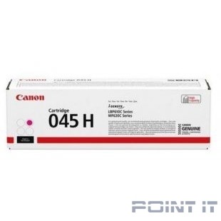 Canon Cartridge 045H M 1244C002 Картридж для i-SENSYS MF630. Пурпурный. 2 200 страниц (GR)