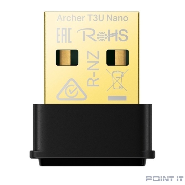 TP-Link Archer T3U Nano AC1300 Ультракомпактный Wi-Fi USB-адаптер с поддержкой MU-MIMO