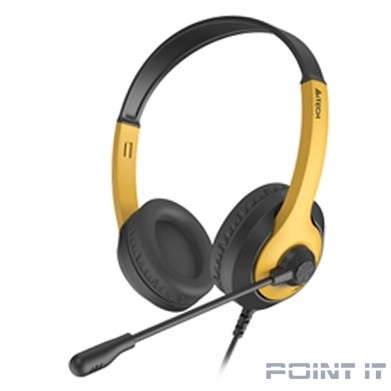 A4Tech Fstyler FH100U желтый/черный 2м накладные USB (FH100U (BUMBLEBEE))