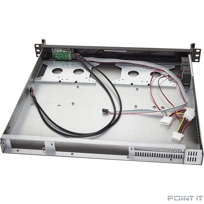 Exegate EX287749RUS Серверный корпус ExeGate Pro 1U390-01 <RM 19", высота 1U, глубина 390, БП F400AS, USB>