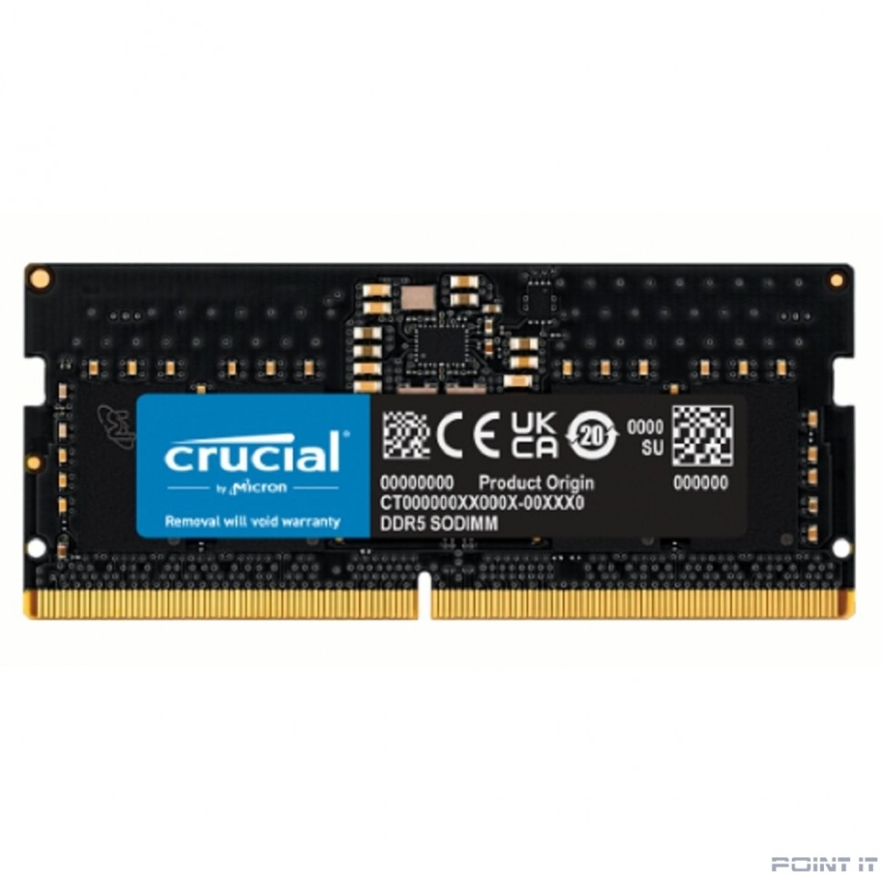 DDR5 Crucial 8Gb 5200MHz CT8G56C46S5 CL42 SO-DIMM