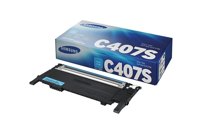 Картридж Samsung CLP-320/320n/325/CLX-3185/3185n, 1К (O) CYAN CLT-C407S/ST998A